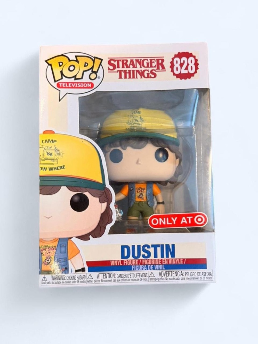 Stranger Things Dustin 828 Funko Pop